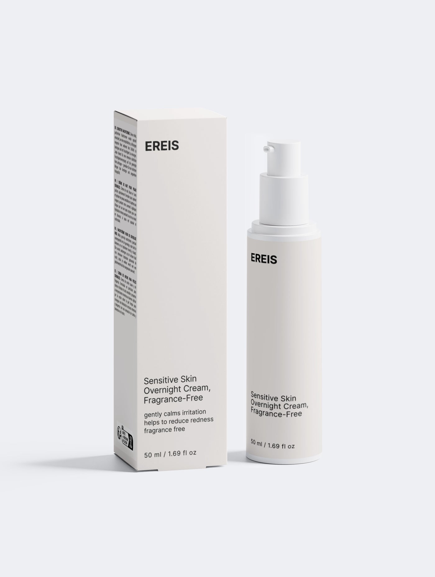 Sensitive Skin Overnight Cream, Fragrance-Free