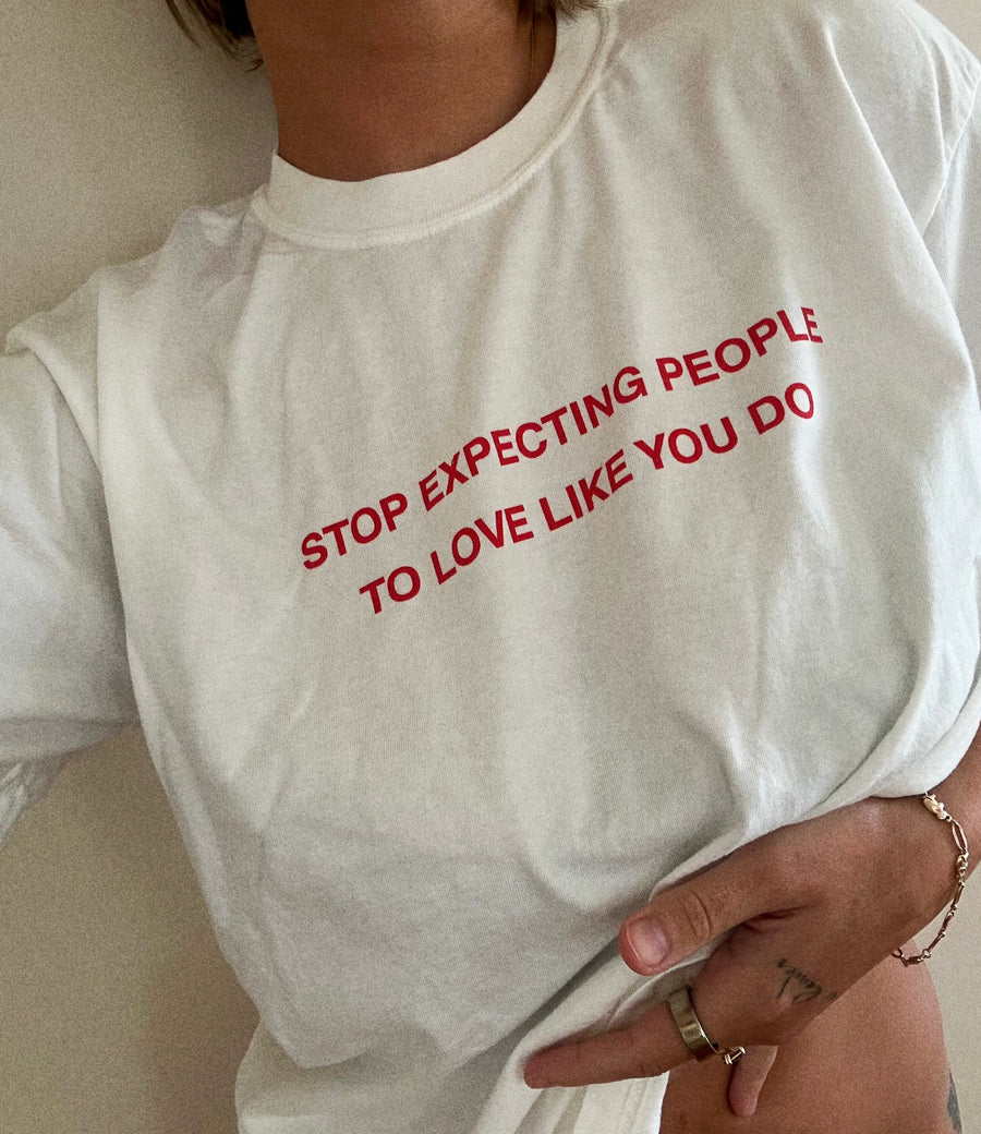 THE STOP EXPECTING TEE
