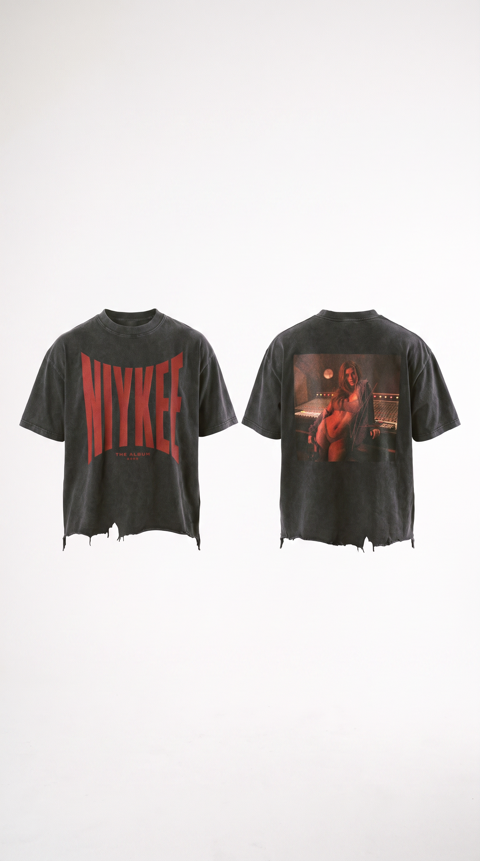 Official Niykee Album Distressed T-Shirt