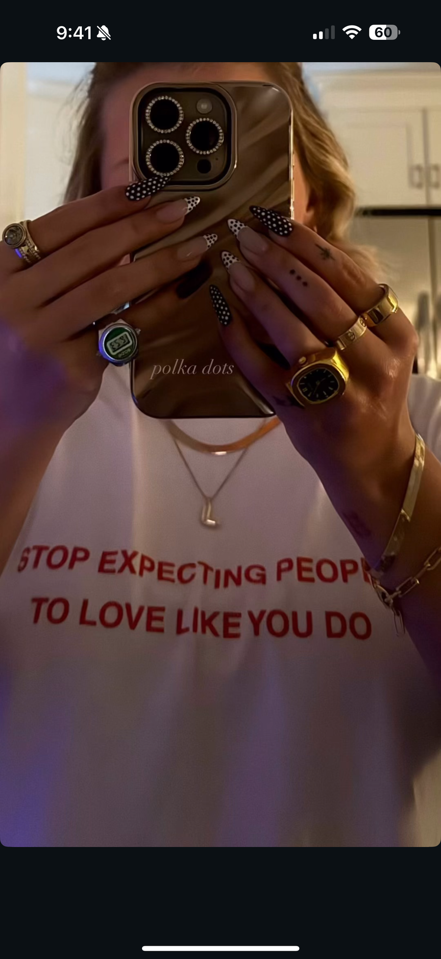 THE STOP EXPECTING TEE