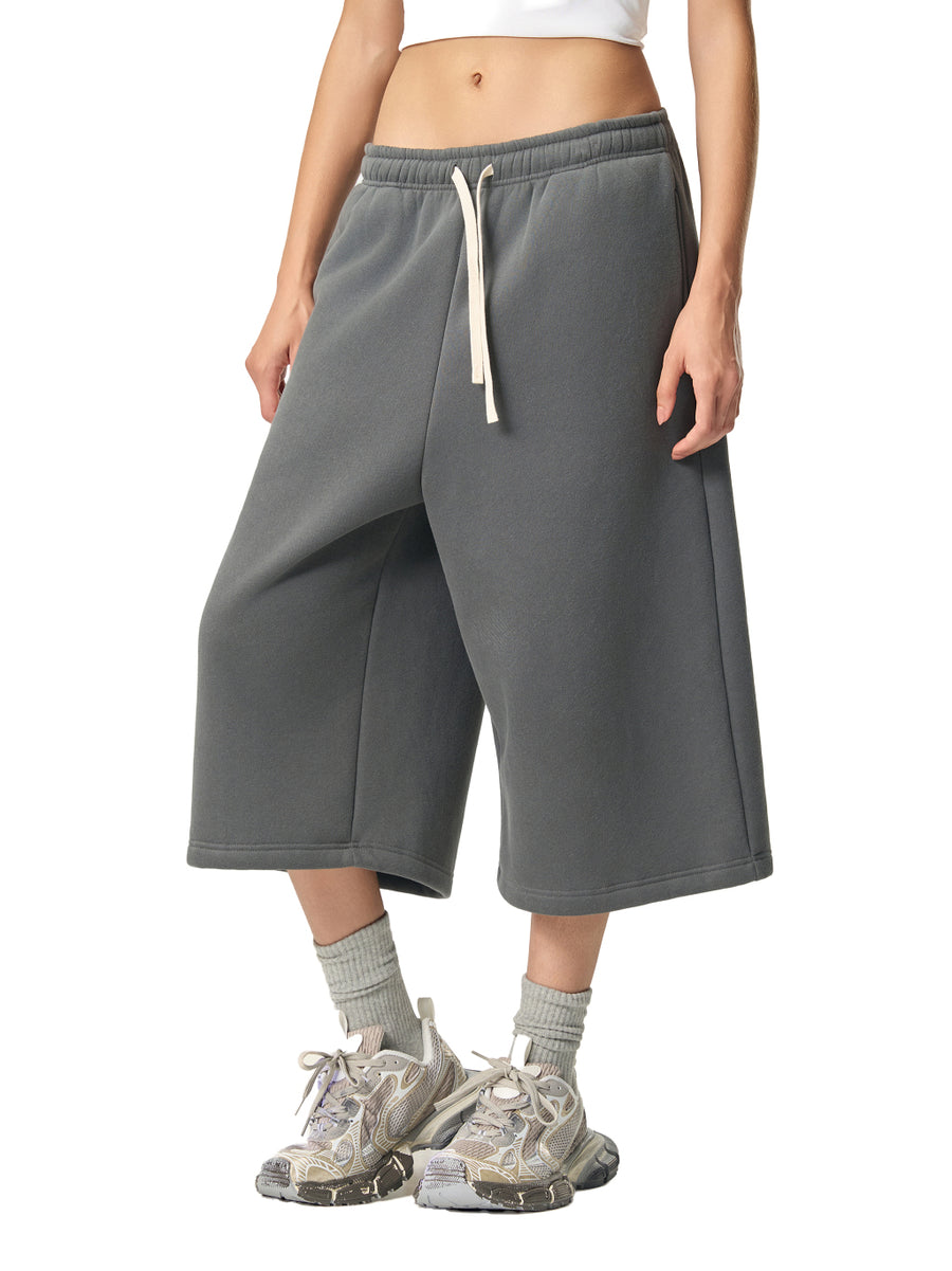 Relaxed Cropped Sweatpants
