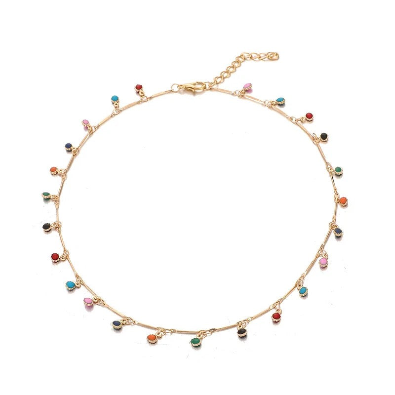 THE COLOR DROP CHOKER