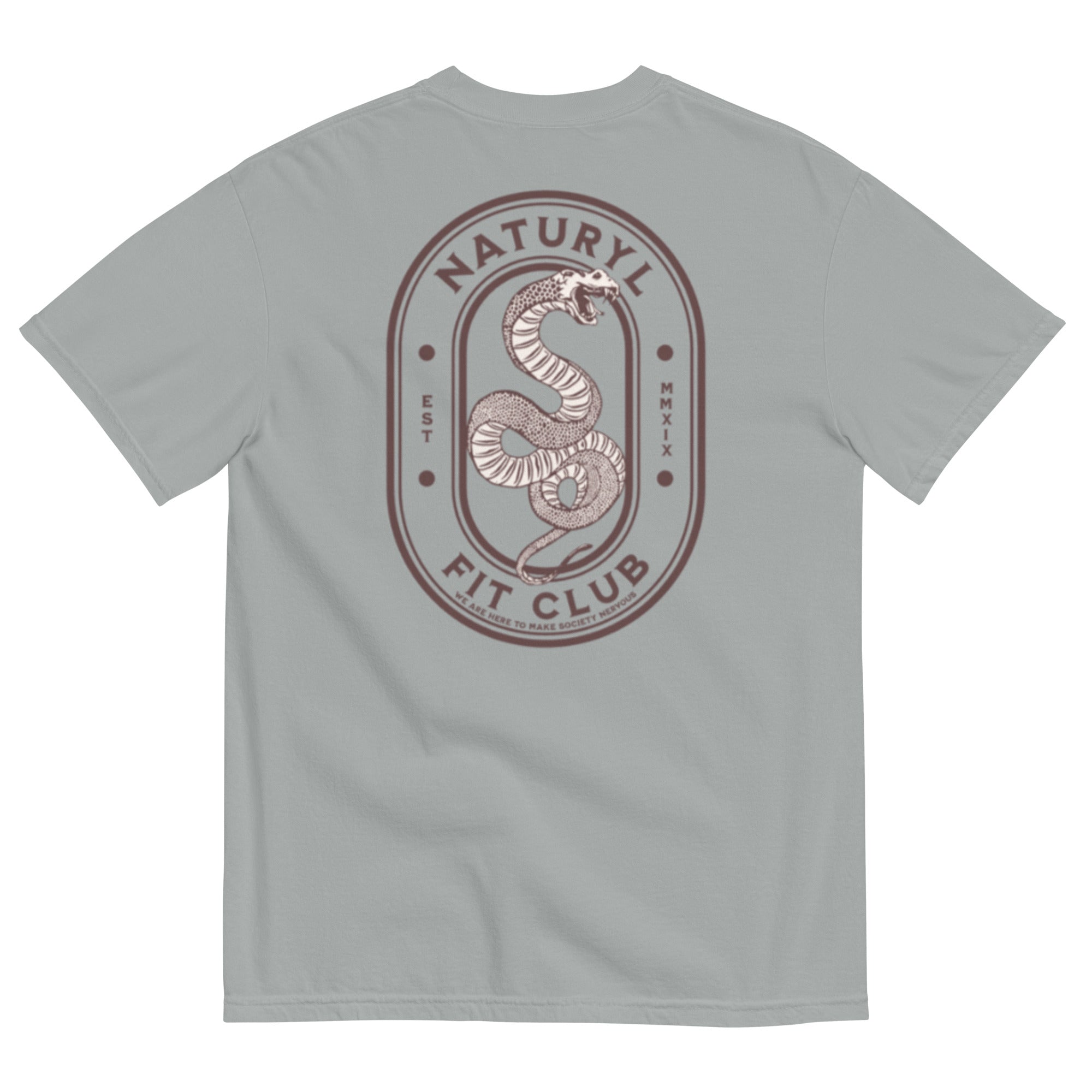 THE NATURYL FIT CLUB SNAKE TEE