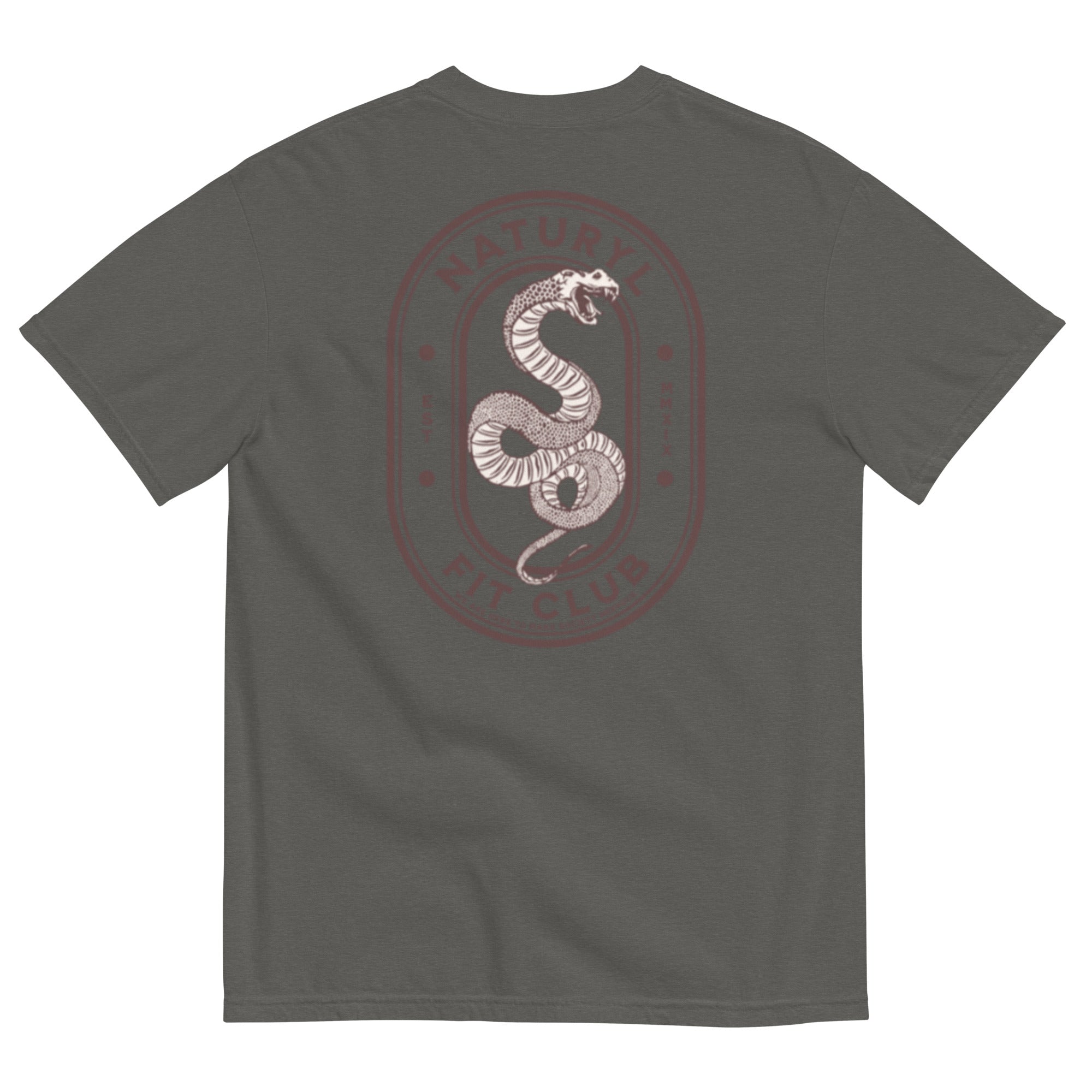 THE NATURYL FIT CLUB SNAKE TEE