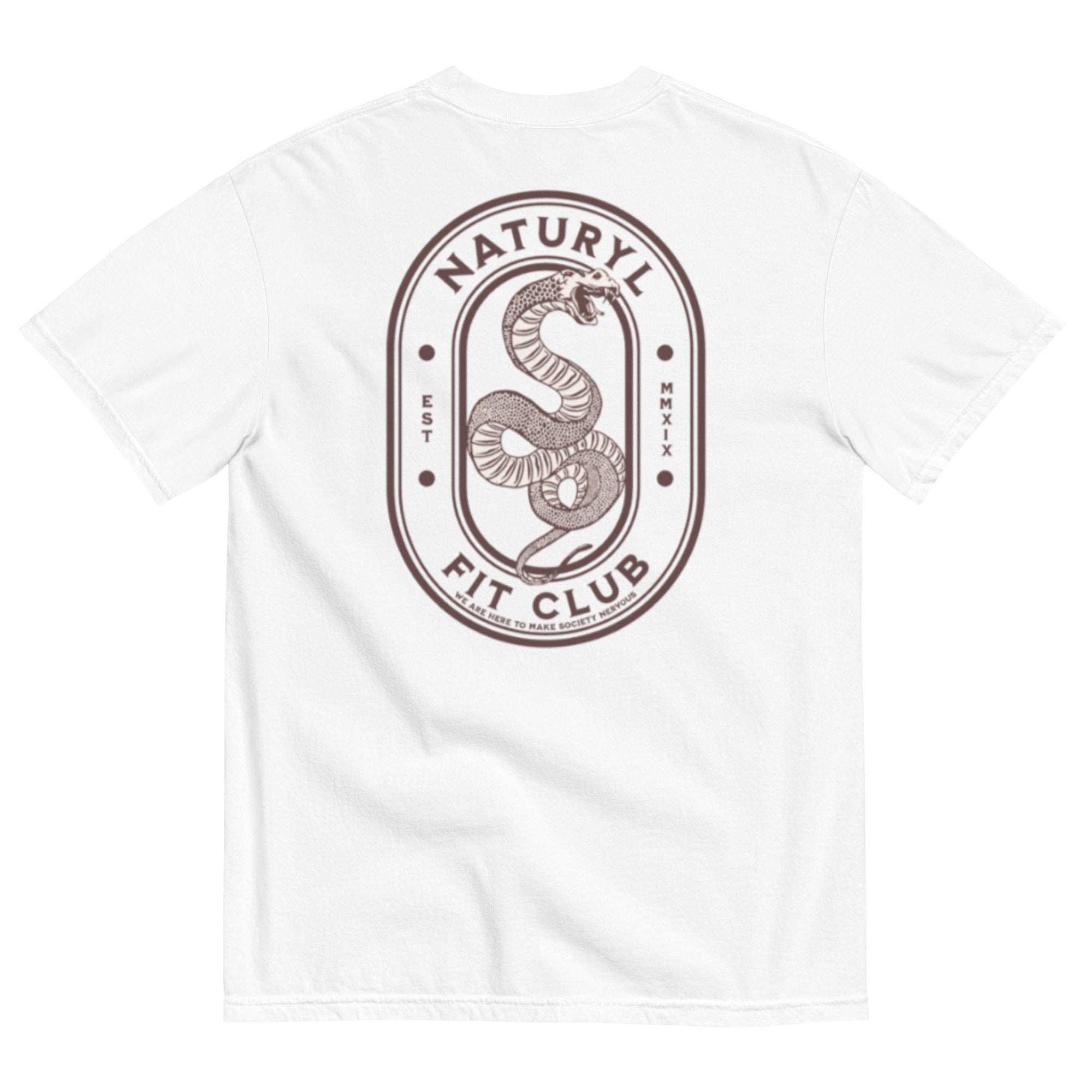 THE NATURYL FIT CLUB SNAKE TEE