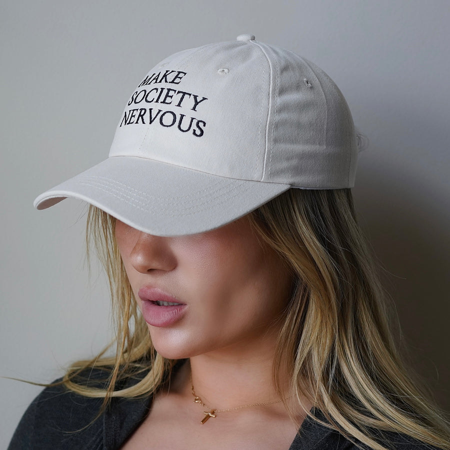 THE MAKE SOCIETY NERVOUS DAD HAT