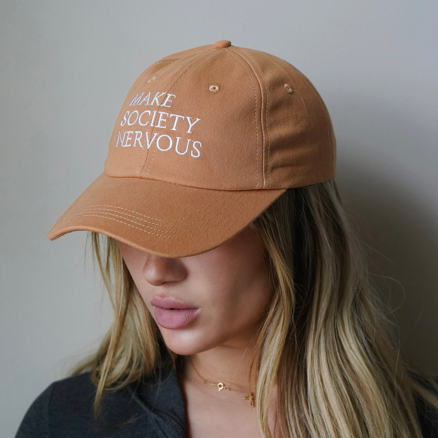 THE MAKE SOCIETY NERVOUS DAD HAT